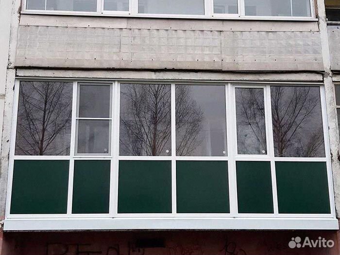 Остекление балкона, лоджии