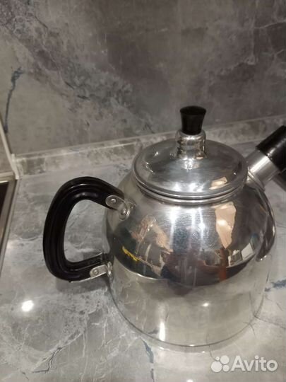Чайник заварочный СССР мельхиор