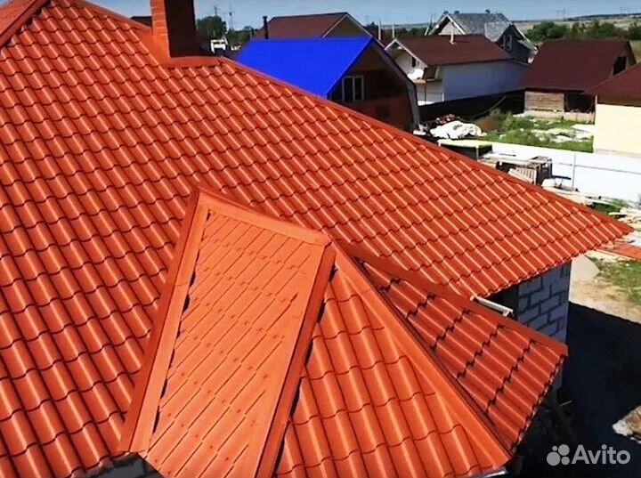 Металлочерепица 0,45 RAL 8004