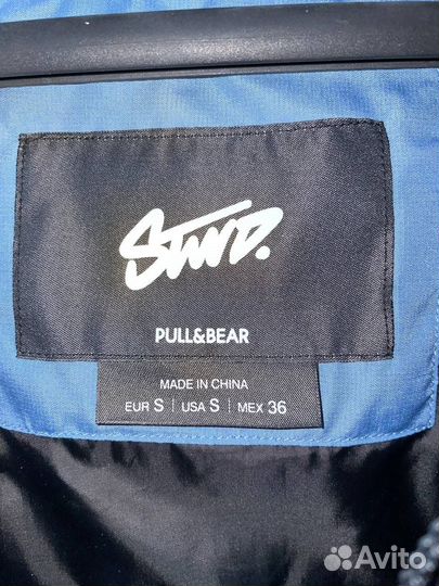 Куртка пуховик Pull and bear stwd