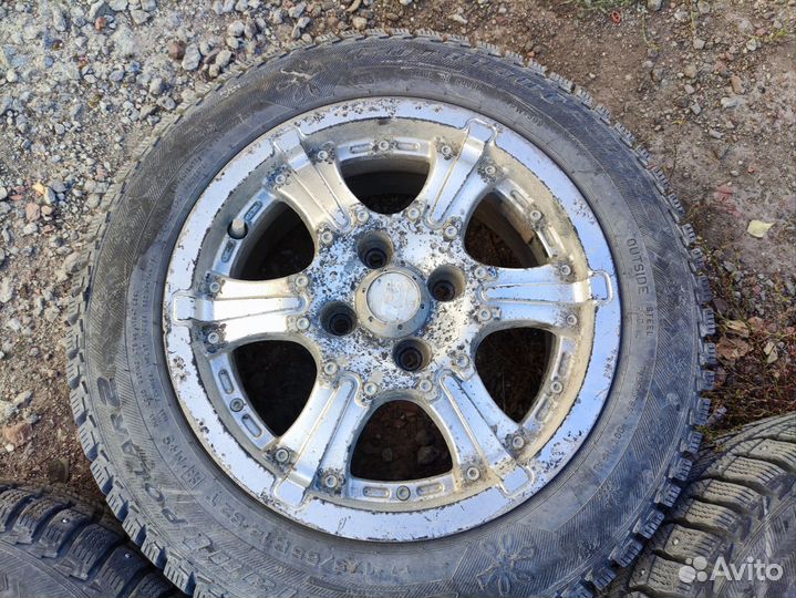 Комплект зимних колёс r14 4x100