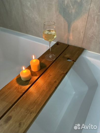 Полочка в ванну (дерево)