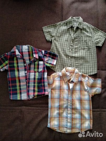 Рубашки на мальчика