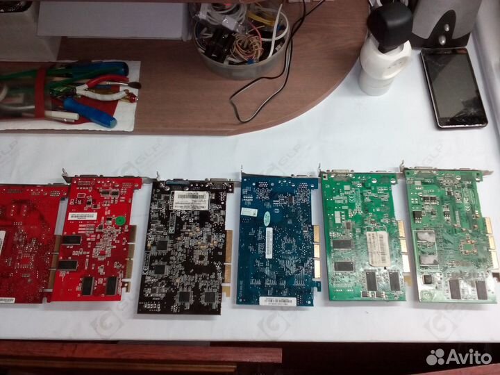 Видеокарты AGP ATI radeon / nvidia GeForce