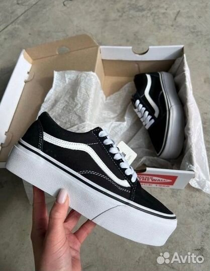 Кеды vans old skool platform