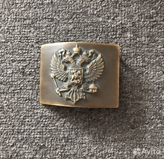 Пряжка для ремня латунь