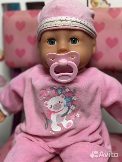 Интерактивная кукла пупс 38см