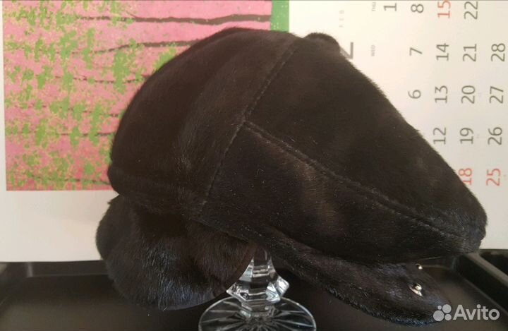 Мужская кепка тёплая с отворотами для ушей и шеи