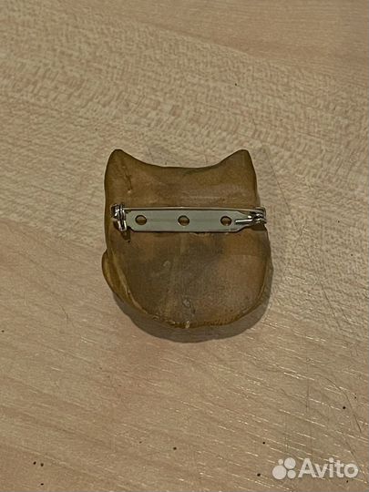 Брошь сова ручная работа