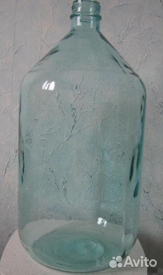Бутыль стекло 20л в идеальном состоянии из СССР
