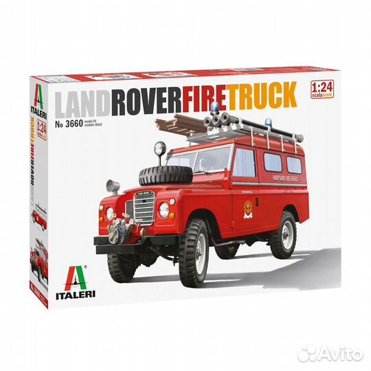 Italeri 3660 1/24 Land Rover Fire Truck