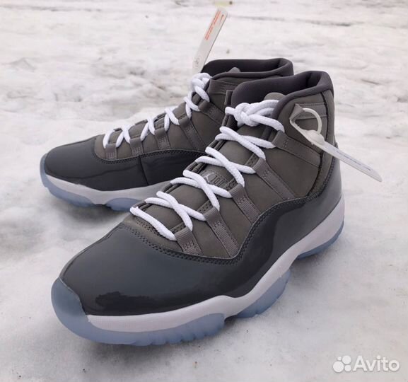 Мужские кроссовки Air Jordan 11 Retro Grey