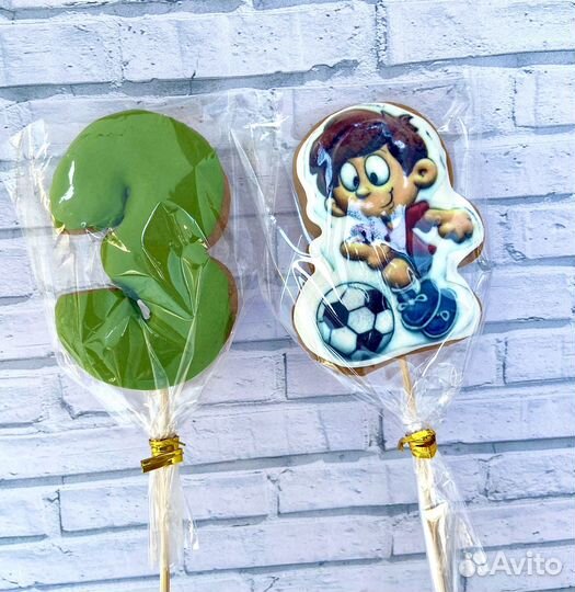 Пряники-топперы для торта