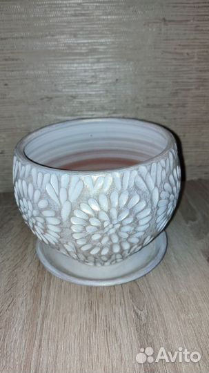 Керамический горшок для цветов