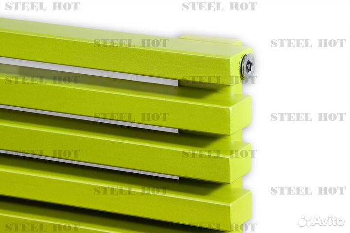 Горизонтальный радиатор Steel-Hot от производителя