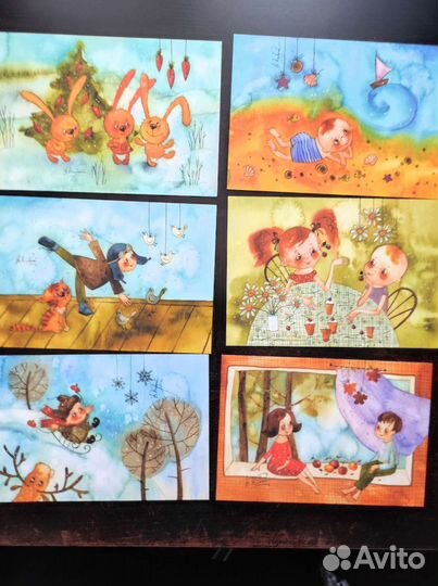 Набор открыток Виктории Кирдий Поздравляю