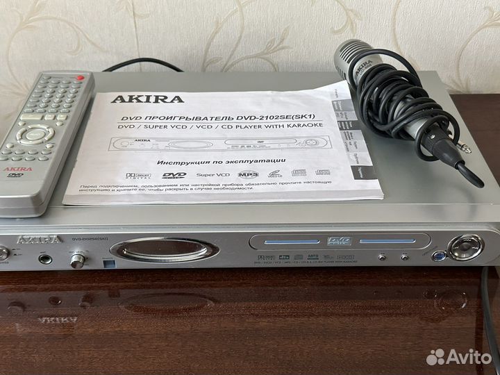 Проигрыватель плеер DVD, CD, караоке