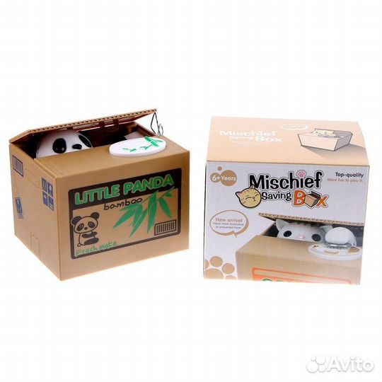 Копилка механическая 'Панда'