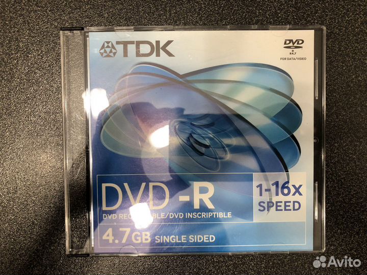 Бокс для диска CD/DVD, комплект 8 штук