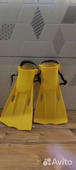 Ласты для плавания детские универсальные 35-37