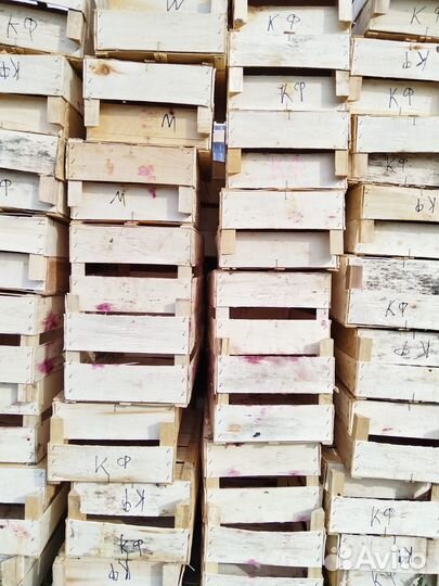 Ящик для ягод, фруктов или овощей деревянный