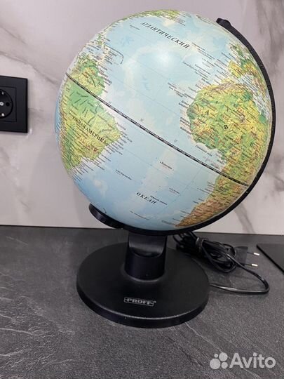 Глобус с подсветкой