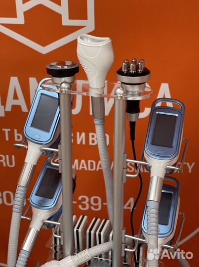 Аппарат Криолиполиз 360, RF, Кавитация, микротоки