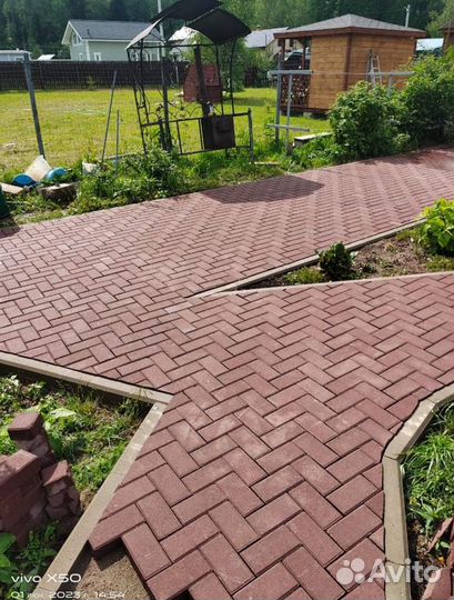 Кладка и продажа брусчатки