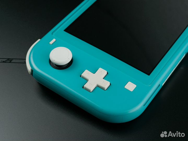 Nintendo Switch Lite Чип Прошитая Б/у бирюзовый