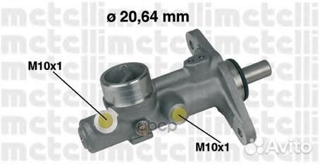 Главный тормозной цилиндр honda civic 050210