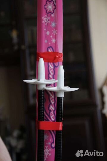 Горные лыжи детские 110 комплект