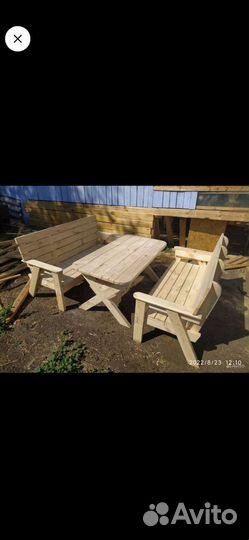 Скамья садовая лавка