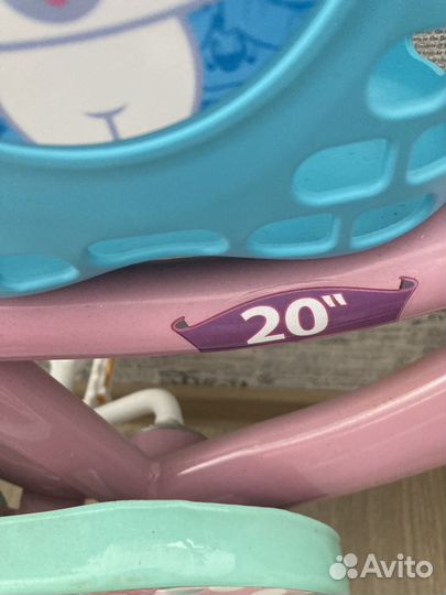 Детский велосипед для девочки 6-9 лет