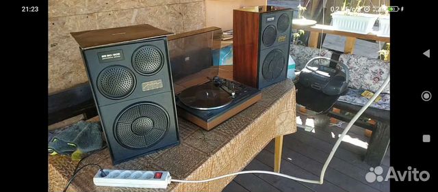 Проигрыватель виниловых пластинок и колонки СССР купить в Санкт ...