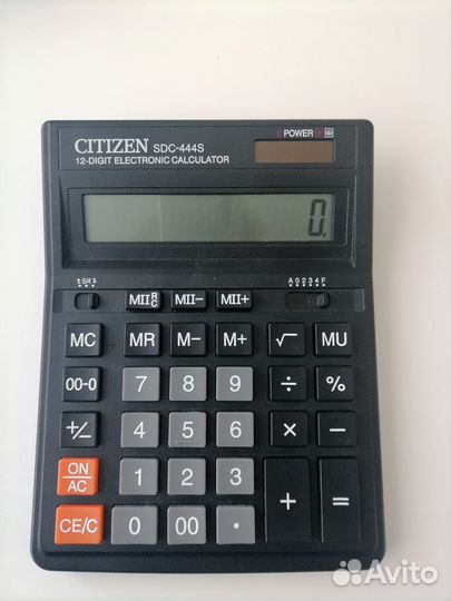 Калькулятор citizen SDC-444S