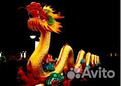 Световые фигуры.Дракон