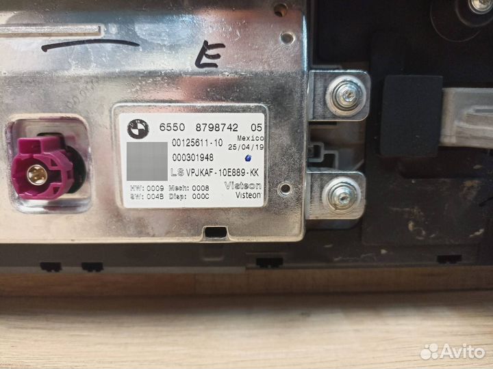 Монитор мультимедиа BMW 3 G20 2019 65508798742