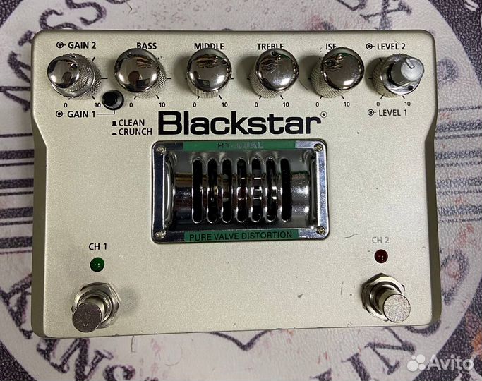 Гитарный ламповый предусилитель Blackstar Ht-Dual
