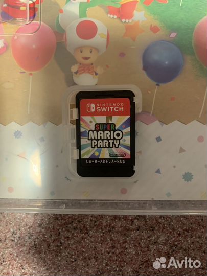 Игра на приставку nintendo, “super mario party“