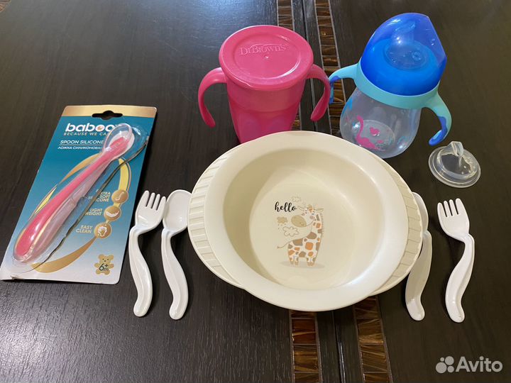 Поильники, сушилка для бутылочек