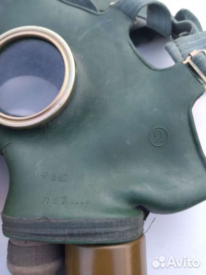 Противогаз советский, комплект