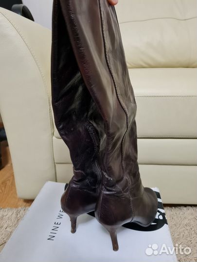 Сапоги женские натуральная кожа 38 размер