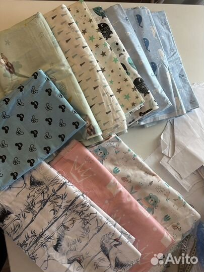 Отрезы хлопка новые