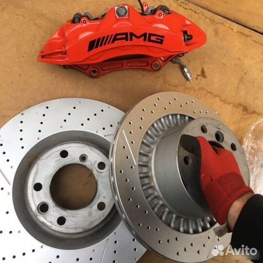 Тормозная система Mercedes-Benz G-Class W463 AMG