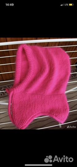 Капор из пуха норки