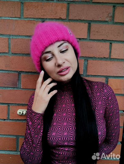 Шапка из пуха норки