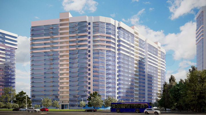 1-к. квартира, 21,7 м², 5/19 эт.