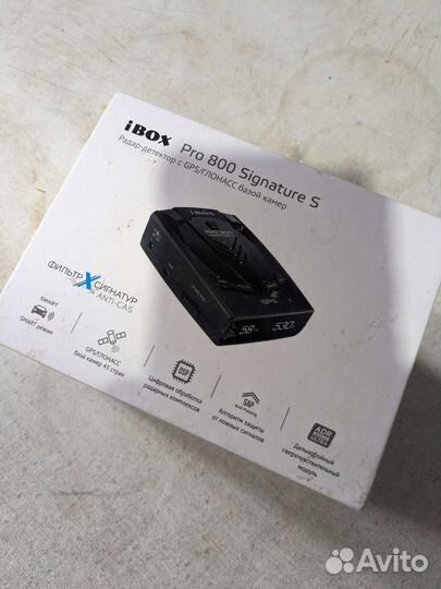 Радар детектор ibox 800 Signature S