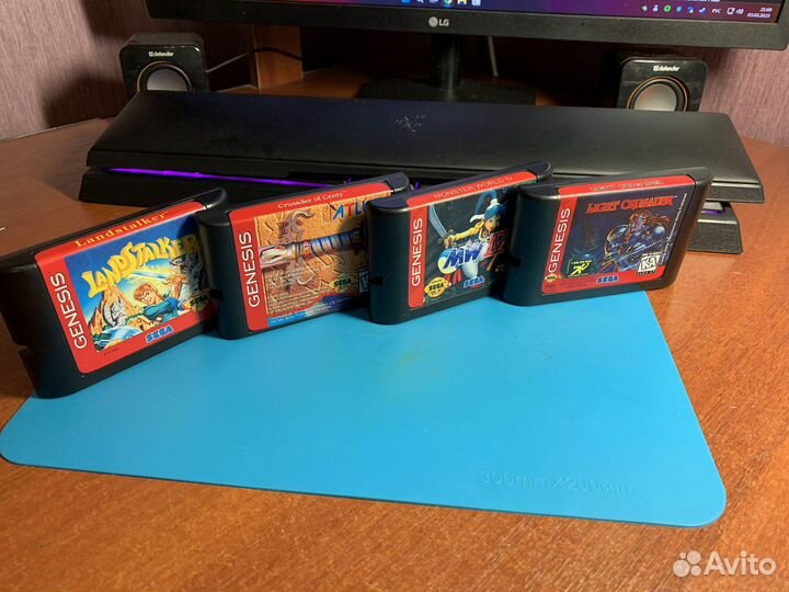 Картриджи Sega Mega Drive (Genesis) с сохранением