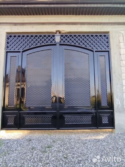 Кованые ворота и калитки навесы